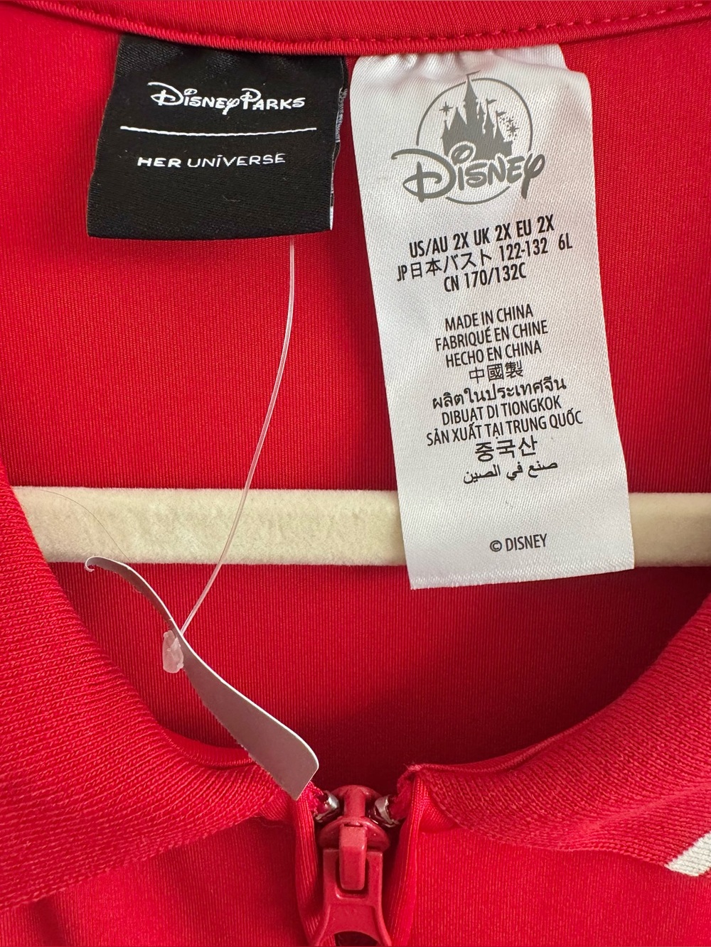 NWT Disney Mickey Mouse Club Embroidered Athletic Dress By Her Universe Size 2X - Picture 4 of 15